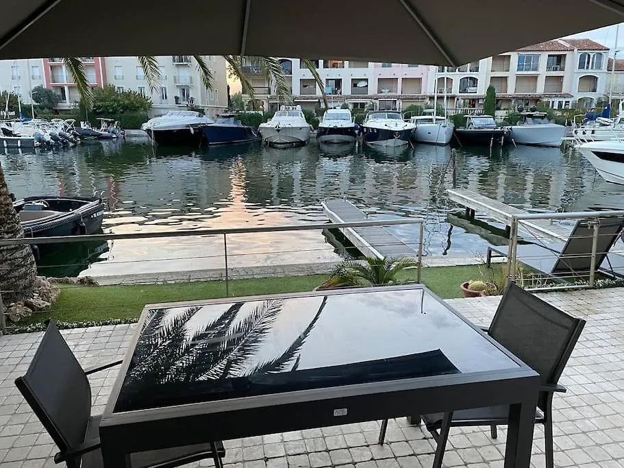 Grande Villa De 130 M2 Avec Spa Et Amarrage Prive 14X8M Grimaud 0*,